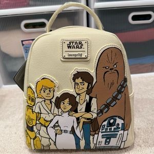 Loungefly Star Wars Mini Backpack Princess Leia & Friends Group